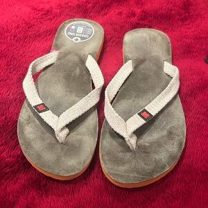 Worn once flip-flops from Couleur Tong.